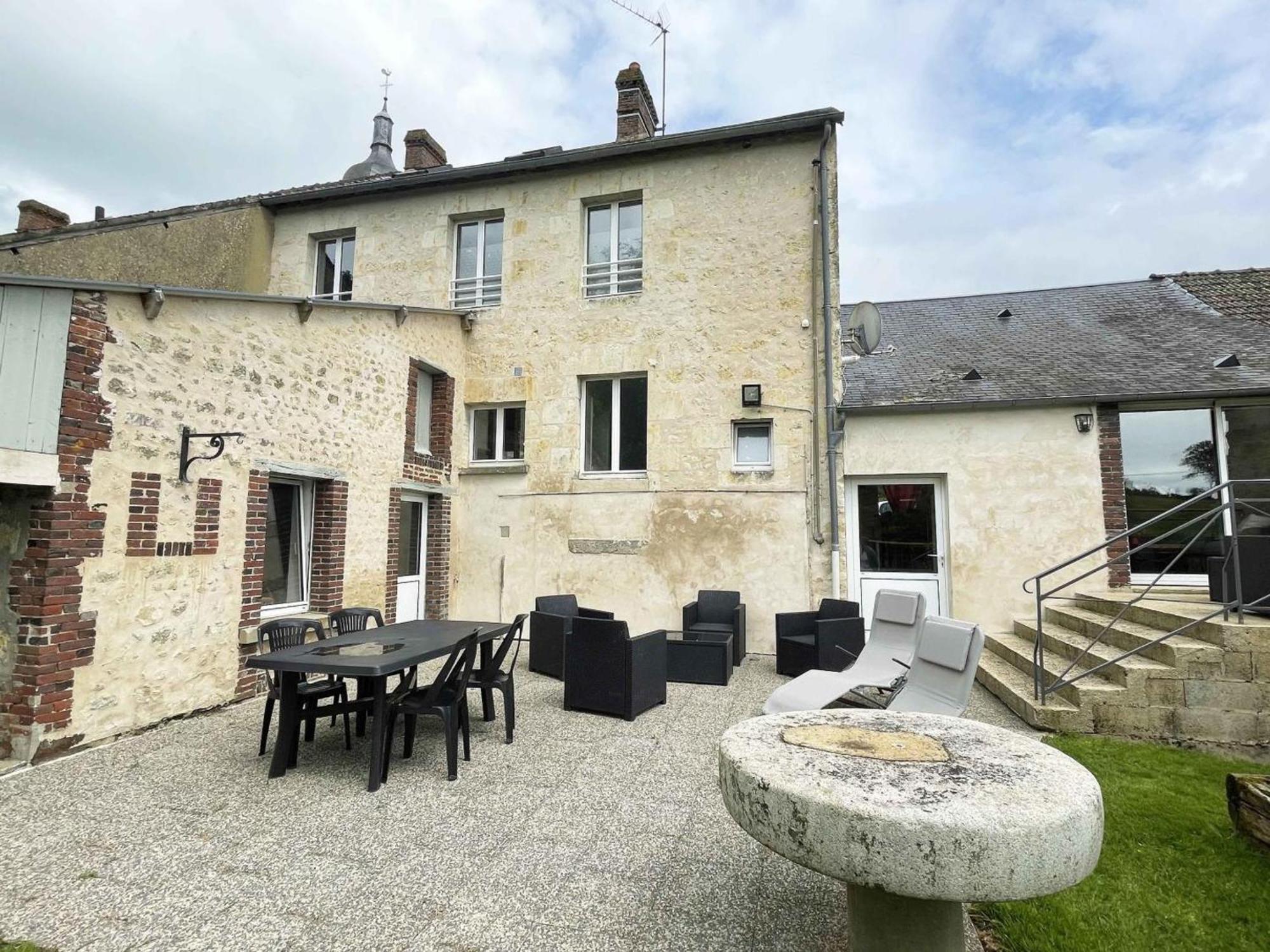 Maison Percheronne Spacieuse Avec Billard, Babyfoot, Et Jardin Clos, Animaux Bienvenus ! - Fr-1-497-65 La Mesniere Exteriör bild