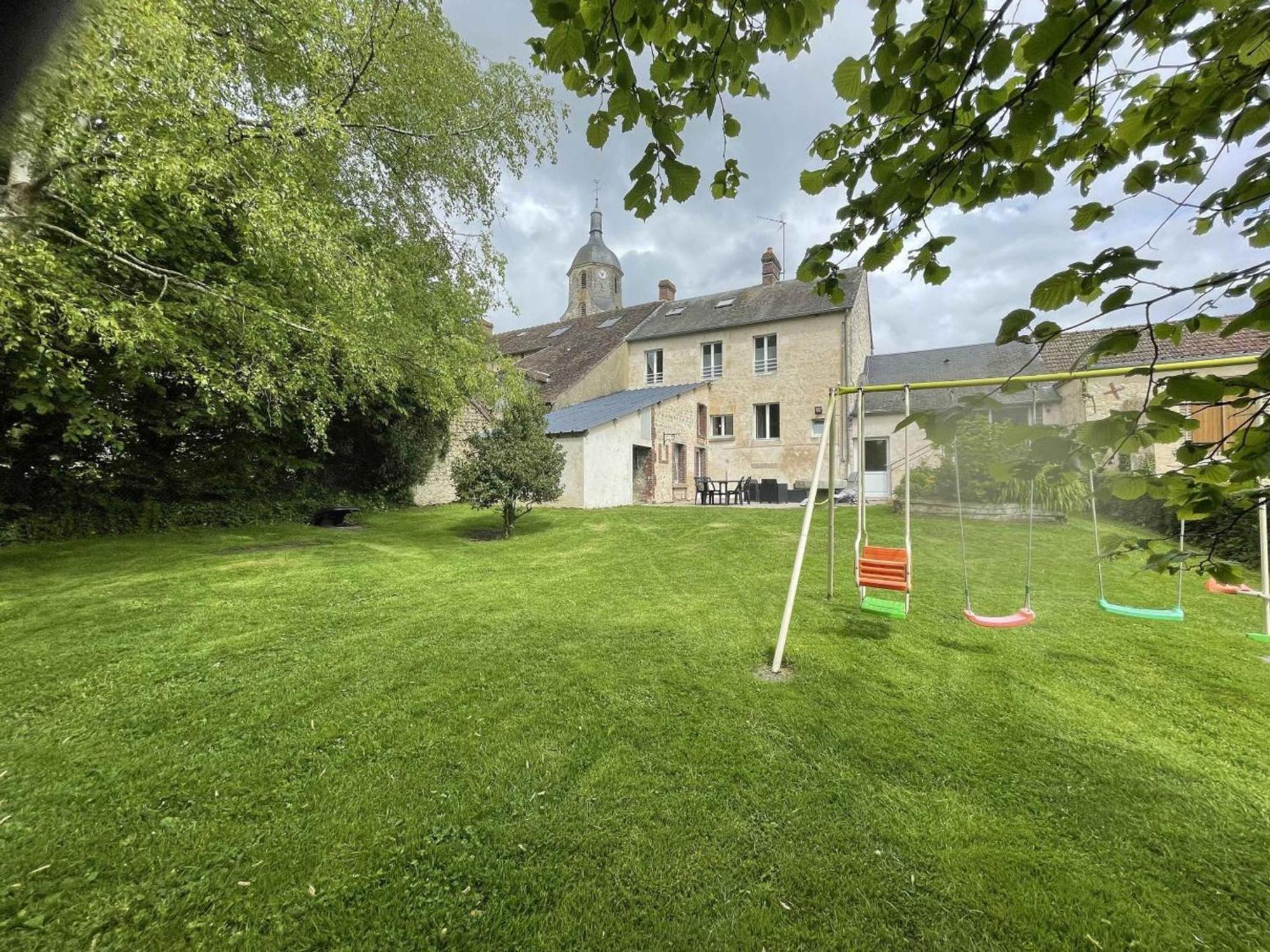 Maison Percheronne Spacieuse Avec Billard, Babyfoot, Et Jardin Clos, Animaux Bienvenus ! - Fr-1-497-65 La Mesniere Exteriör bild