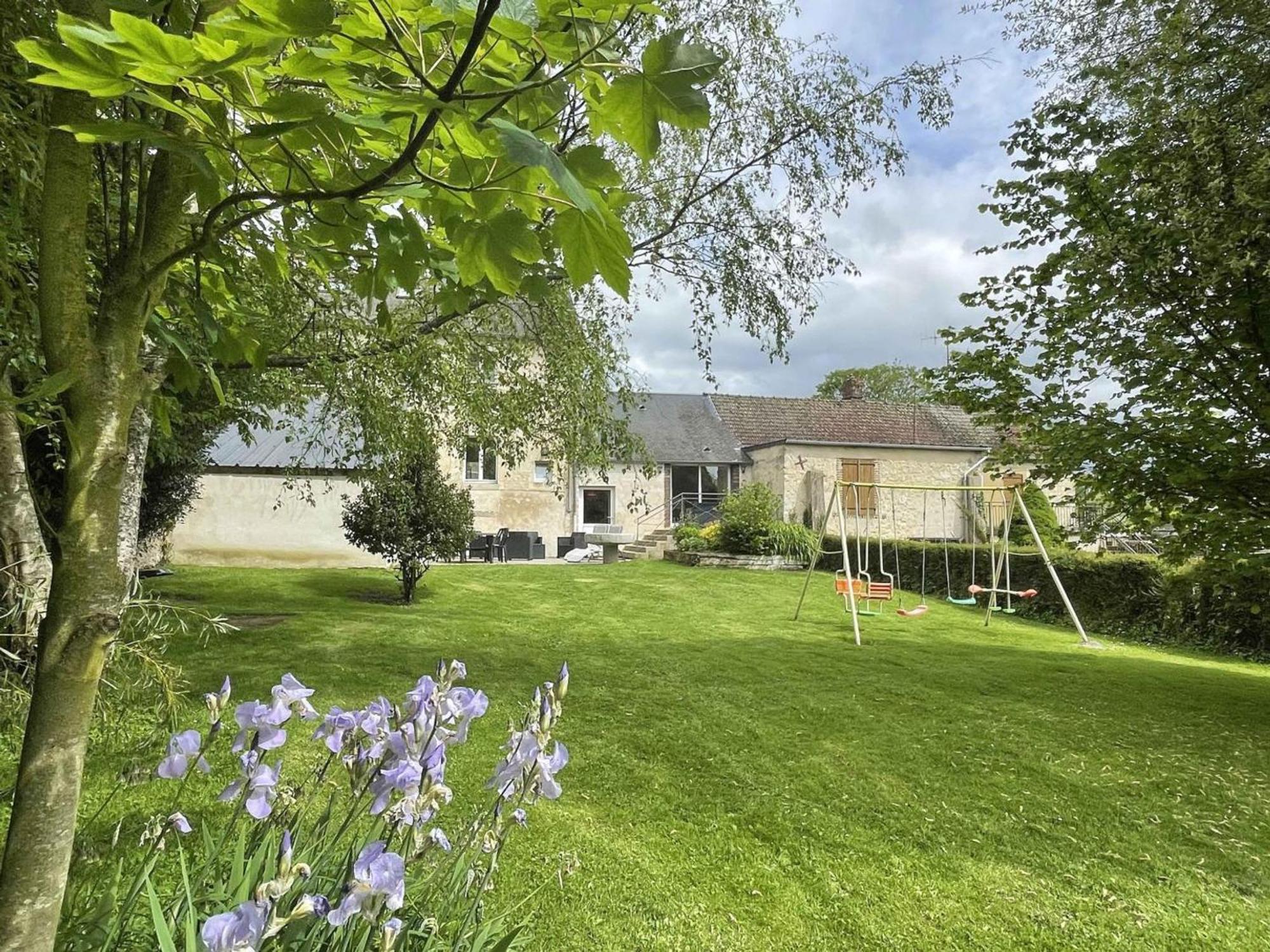 Maison Percheronne Spacieuse Avec Billard, Babyfoot, Et Jardin Clos, Animaux Bienvenus ! - Fr-1-497-65 La Mesniere Exteriör bild