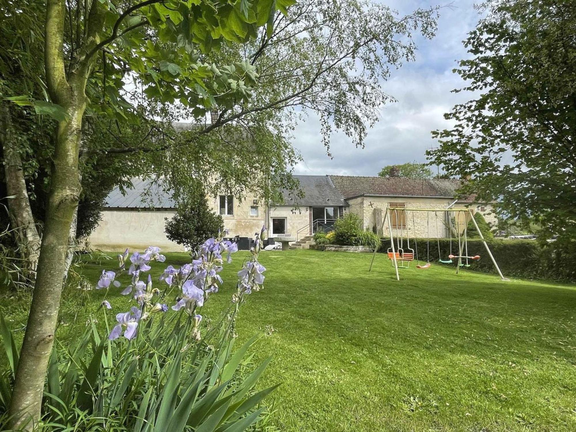 Maison Percheronne Spacieuse Avec Billard, Babyfoot, Et Jardin Clos, Animaux Bienvenus ! - Fr-1-497-65 La Mesniere Exteriör bild