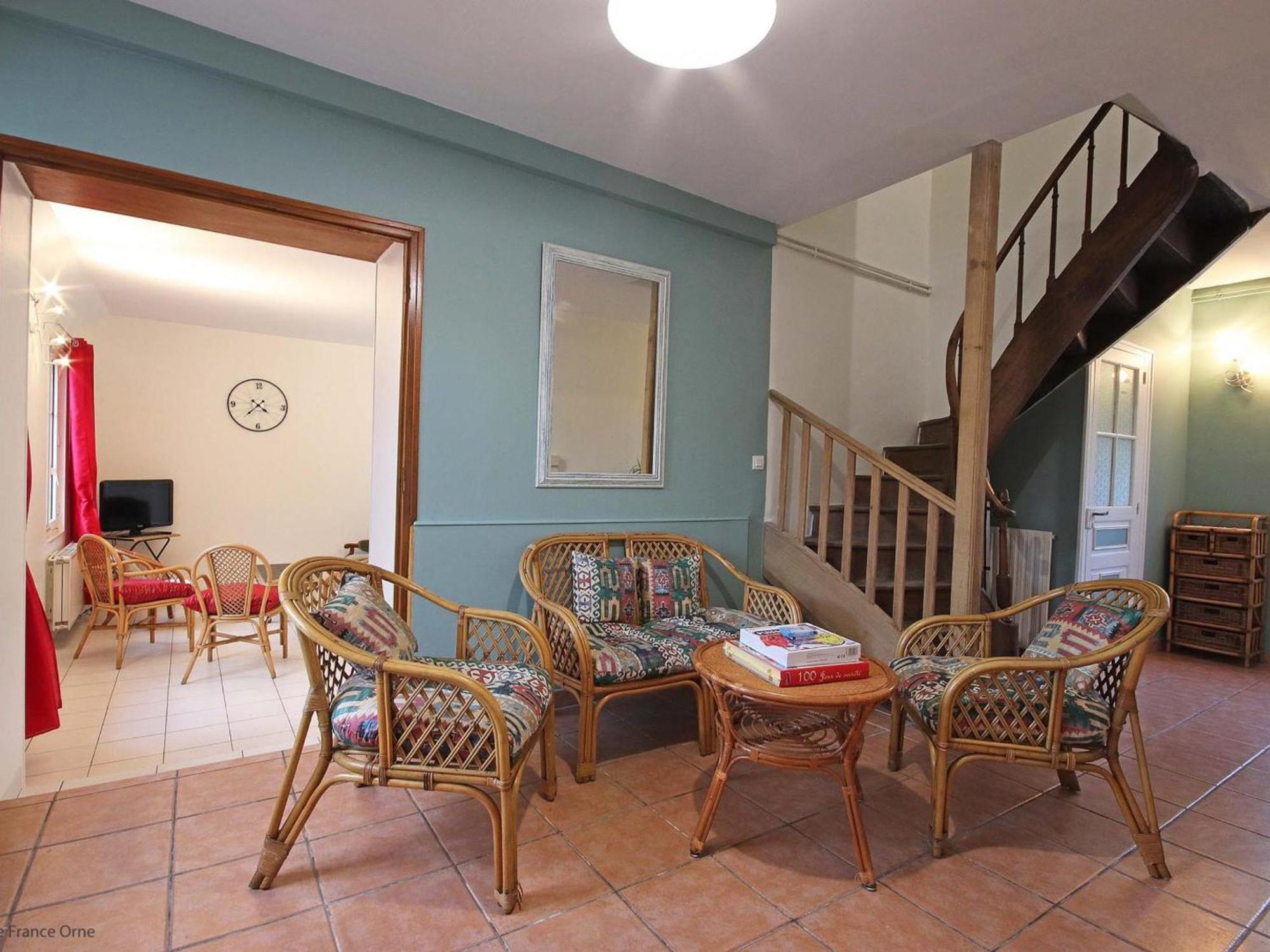 Maison Percheronne Spacieuse Avec Billard, Babyfoot, Et Jardin Clos, Animaux Bienvenus ! - Fr-1-497-65 La Mesniere Exteriör bild