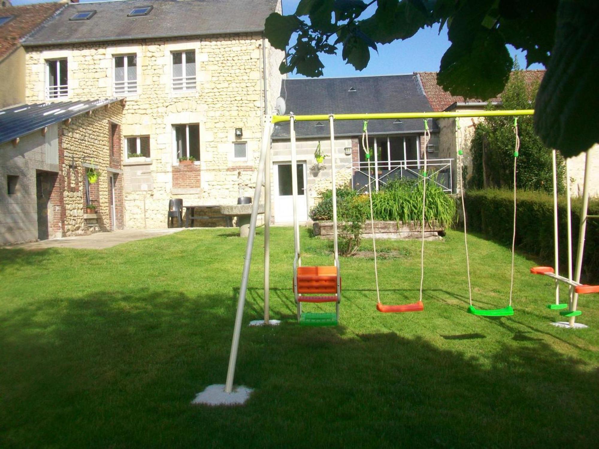Maison Percheronne Spacieuse Avec Billard, Babyfoot, Et Jardin Clos, Animaux Bienvenus ! - Fr-1-497-65 La Mesniere Exteriör bild